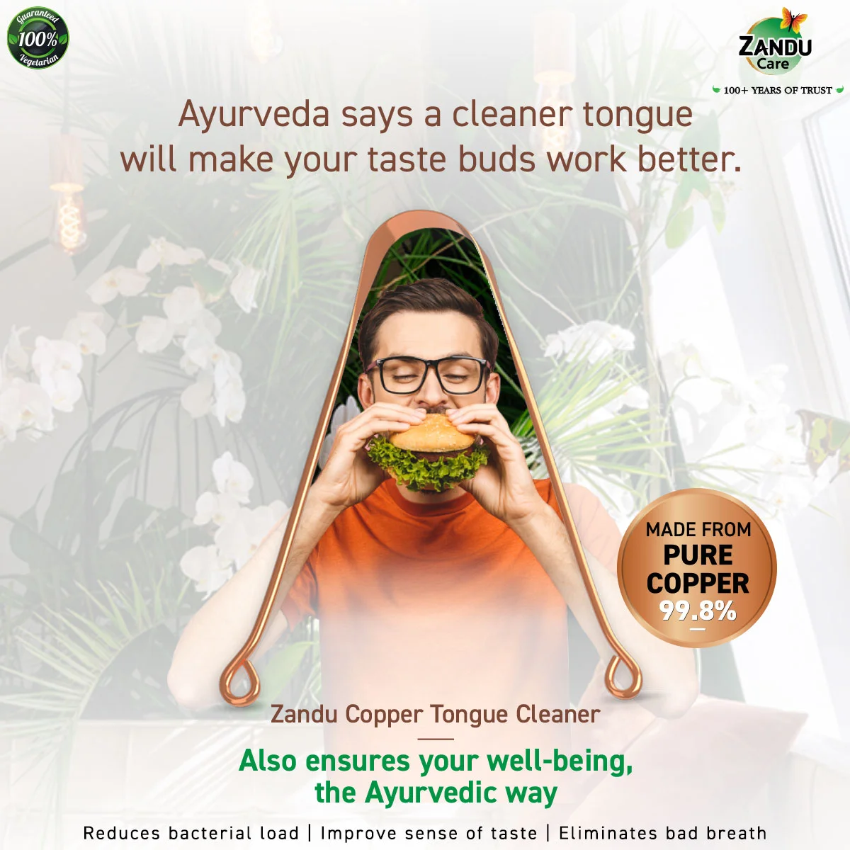 Converting steel-cleaner users to copper, the Ayurvedic way