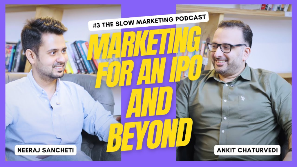 Slow Marketing Podcast Feat. Ankit Chaturvedi, RateGain