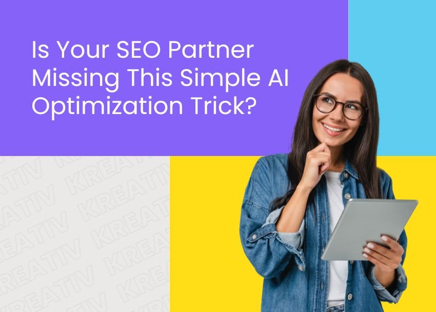 AI SEO optimization concept with structured data and entities for AI discovery